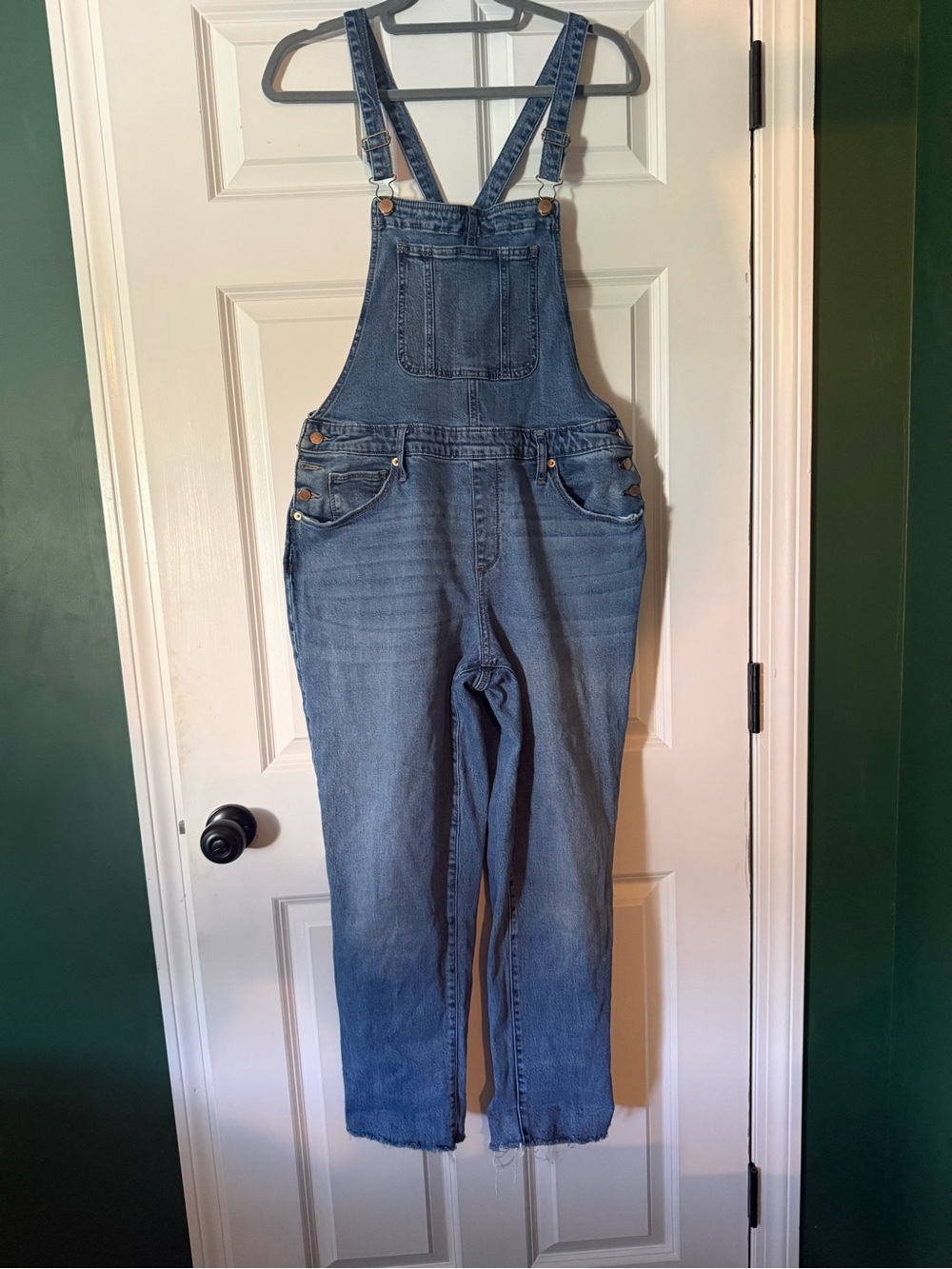Classic Blue Denim Overalls